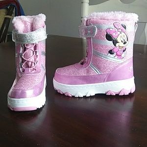 Disney Minnie Mouse Winter Snow Boots